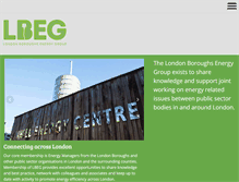 Tablet Screenshot of lbeg.org.uk